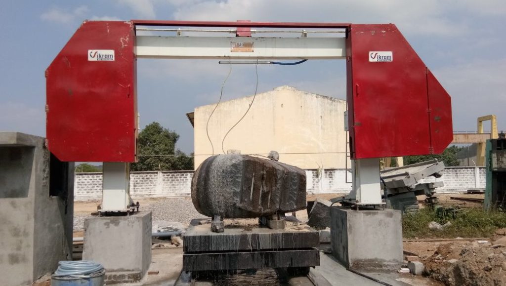 Mono wire block dressing machine monoXL1.2 Vikram Stone Machine Pvt Ltd